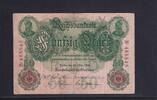 Deutsches Reich, Kaiserreich, 50 Mark Ro.25a, DEU-22a, KN 6stellig, Serie: B, Udr. Bst: Y, -