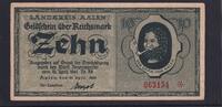 Weimarer Republik, Württemberg, 10 Reichsmark Aalen Landkreis, -