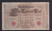 Kaiserreich, Reichsbanknote, 1000 Mark Ro.39, DEU-36, Serie: C, Udr. Bst. P, -