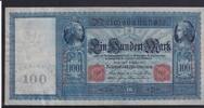 Kaiserreich, Reichsbanknote, 100 Mark Ro.38, DEU-35, Serie: D, -