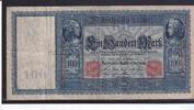 Kaiserreich, Reichsbanknote, 100 Mark Ro.38, DEU-35, Serie: B, -
