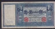Kaiserreich, Reichsbanknote, 100 Mark Ro.38, DEU-35, Serie: C, -