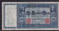 Kaiserreich, Reichsbanknote, 100 Mark Ro.38, DEU-35, Serie: B, -