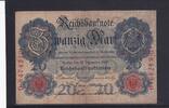 Kaiserreich, Reichsbanknote, 20 Mark Ro.37, DEU-34, Serie: D, Udr. Bst. S, -