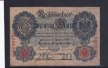 Kaiserreich, Reichsbanknote, 20 Mark Ro.37, DEU-34, Serie: C, Udr. Bst. S, -