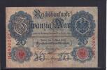 Weimarer Republik, Reichsbank, 20 Mark Ro.40b, DEU-37b, KN 7 stellig, Serie: H, Udr. Bst. M, -