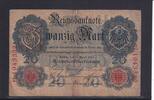 Weimarer Republik, Reichsbank, 20 Mark Ro.40b, DEU-37b, KN 7 stellig, Serie: H, Udr. Bst. H, -