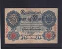Kaiserreich, Reichsbanknote, 20 Mark Ro.47b, DEU-41b, KN 7 stellig Serie: N, Udr. Bst. V, -