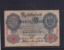 Kaiserreich, Reichsbanknote, 20 Mark Ro.47b, DEU-41b, KN 7 stellig Serie: L, Udr. Bst. T, hohe KN -
