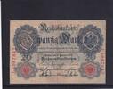 Kaiserreich, Reichsbanknote, 20 Mark Ro.47b, DEU-41b, KN 7 stellig Serie: J, Udr. Bst. W, -