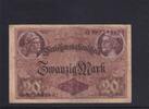 Kaiserreich, Reichsbanknote, 20 Mark Ro.49b, DEU-55b, KN 7 stellig, Serie: Q, -