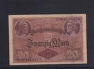 Kaiserreich, Reichsbanknote, 20 Mark Ro.49b, DEU-55b, KN 7 stellig, Serie: N, -
