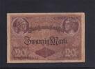 Kaiserreich, Reichsbanknote, 20 Mark Ro.49b, DEU-55b, KN 7 stellig, Serie: C, -