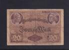 Kaiserreich, Reichsbanknote, 20 Mark Ro.49b, DEU-55b, KN 7 stellig, Serie: A, -