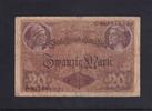 Kaiserreich, Reichsbanknote, 20 Mark Ro.49b, DEU-55b, KN 7 stellig, Serie: C, -