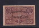 Kaiserreich, Reichsbanknote, 20 Mark Ro.49b, DEU-55b, KN 7 stellig, Serie: Y, -