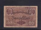 Kaiserreich, Reichsbanknote, 20 Mark Ro.49b, DEU-55b, KN 7 stellig, Serie: S, -