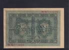Kaiserreich, Reichsbanknote, 50 Mark Ro.50a, DEU-56a, KN 6 stellig FZ: M, -