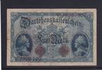 Kaiserreich, Reichsbanknote, 5 Mark Ro.48b, DEU-54b, KN 7 stellig FZ: Y -