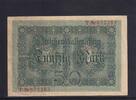 Kaiserreich, Darlehenskassenschein, 50 Mark Ro.50a, DEU-56a, KN 6 stellig FZ: T, -