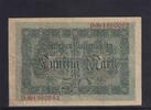 Kaiserreich, Darlehenskassenschein, 50 Mark Ro.50b, DEU-56b, KN 7 stellig FZ: D, -