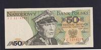 Polen 50 Zloty Serie: FZ, 2 Bst. vor KN, -