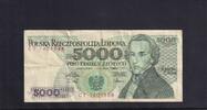Polen 5000 Zloty Serie: CY, 2 Bst. vor KN, -
