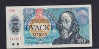Tschechoslowakei, 20 Kronen Serie: E 06, -