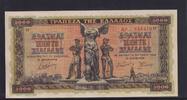 Griechenland, Deutsche Besatzung, 5000 Drachmai, mit Wasserzeichenpapier, KN 3,5mm, -