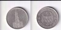 Deutsches Reich, Drittes Reich, 5 Reichsmark Garnisonkirche Potsdam, -