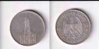Deutsches Reich, Drittes Reich, 5 Reichsmark Garnisonkirche Potsdam, -