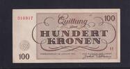 Drittes Reich, Theresienstadt, 100 Kronen Getto Theresienstadt, -