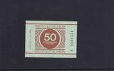 Deutschland, DDR, Thüringen, 50 Pfennig Justizvollzugsanstalt Hohenleuben, -