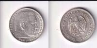 Deutsches Reich, Drittes Reich, 5 Reichsmark Paul von Hindenburg, -