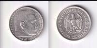 Deutsches Reich, Drittes Reich, 5 Reichsmark Paul von Hindenburg, -