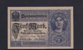 Deutsches Reich, Kaiserreich, 5 Mark Ro.54a, Udr. grauviolett, KN 7 stellig, Serie: Y, -
