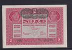 Österreich 2 Kronen mit Aufdruck DEUTSCHÖSTERREICH, -