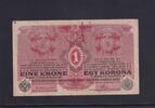 Österreich 1 Krone ohne Aufdruck DEUTSCHÖSTERREICH, -