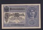 Deutsches Reich, Kaiserreich, 5 Mark Ro.54c, DEU-61b, Udr. grauviolett, KN 8 stellig, Serie: Y, -