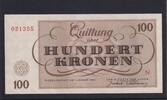 Deutsches Reich, Drittes Reich, 100 Kronen Getto Theresienstadt, Serie N, -
