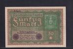 Weimarer Republik, Reichsbank, 50 Mark Ro.62a, DEU-71a, Reihe 1, Serie: SA, -