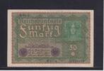 Weimarer Republik, Reichsbank, 50 Mark Ro.62a, DEU-71a, Reihe 1, Serie: MA, -