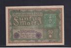Weimarer Republik, Reichsbank, 50 Mark Ro.62b, DEU-71b, Reihe 2, Serie: AP, -