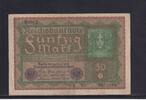 Weimarer Republik, Reichsbank, 50 Mark Ro.62b, DEU-71b, Reihe 2, Serie: N, -