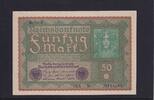 Weimarer Republik, Reichsbank, 50 Mark Ro.62c, DEU-71c, Reihe 3, Serie: CA, -