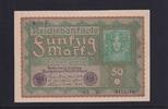 Weimarer Republik, Reichsbank, 50 Mark Ro.62c, DEU-71c, Reihe 3, Serie: CA, -