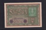 Weimarer Republik, Reichsbank, 50 Mark Ro.62c, DEU-71c, Reihe 3, Serie: AG, -
