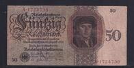 Weimarer Republik, Reichsbank, 50 Reichsmark Ro.170a, DEU-176a, Udr.-Bst. N, Serie: A, -