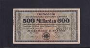 Weimarer Republik, Reichsbahn, 500 Milliarden Mark Reichsbahn-Direktion Dresden, -