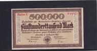 Weimarer Republik, Reichsbahn, 500000 Mark Reichsbahn-Direktion Dresden, -
